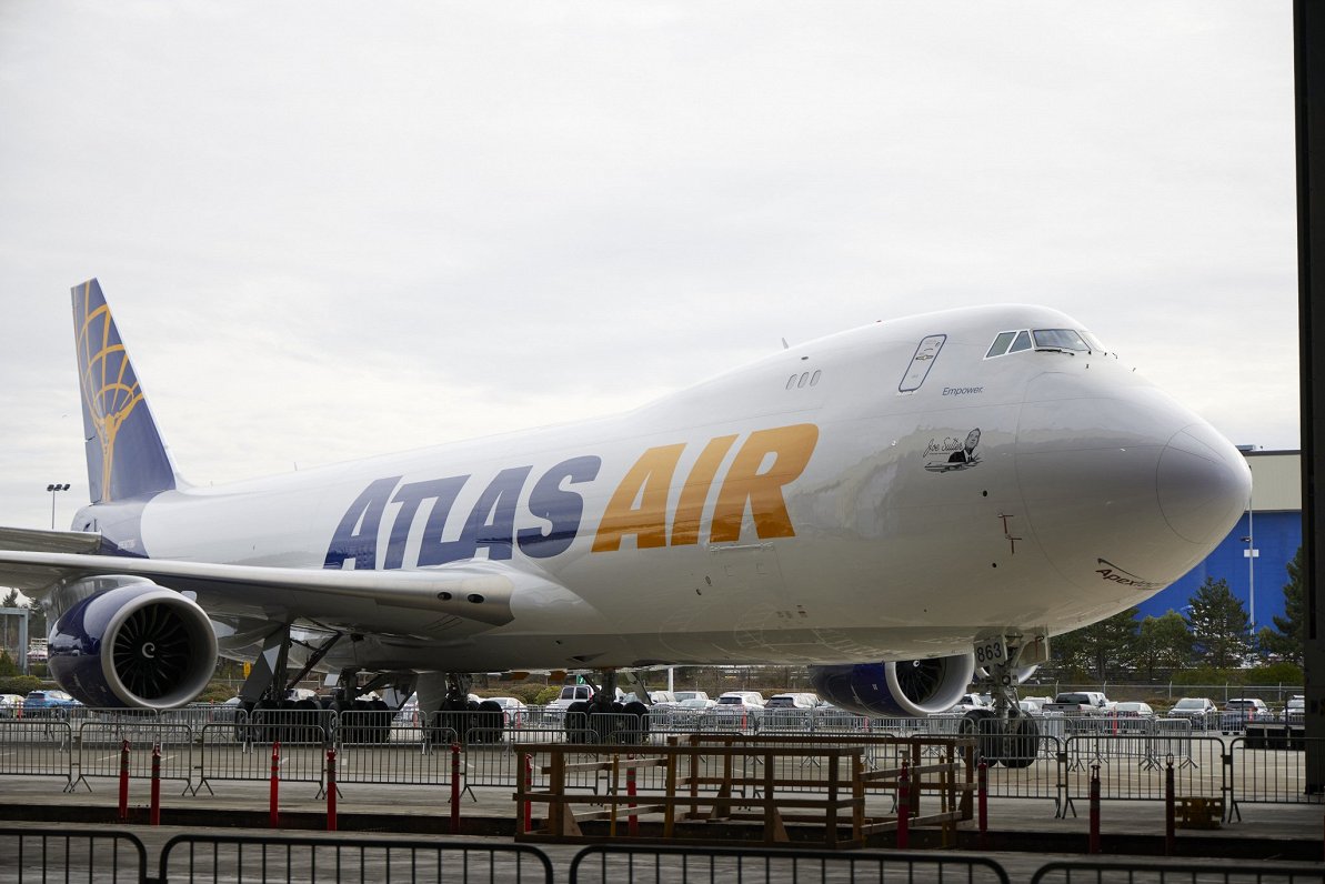 Pēdējā uzbūvētā &quot;Boeing 747&quot; lidmašīna piegādāta lidsabiedrībai &quot;Atlas Air&quot;