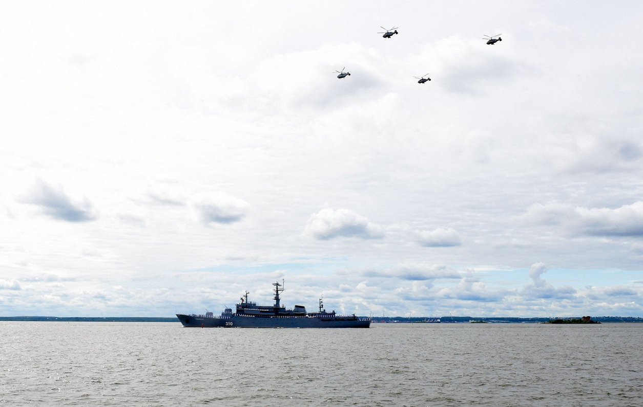 Krievijas kuģis Somijas līcī