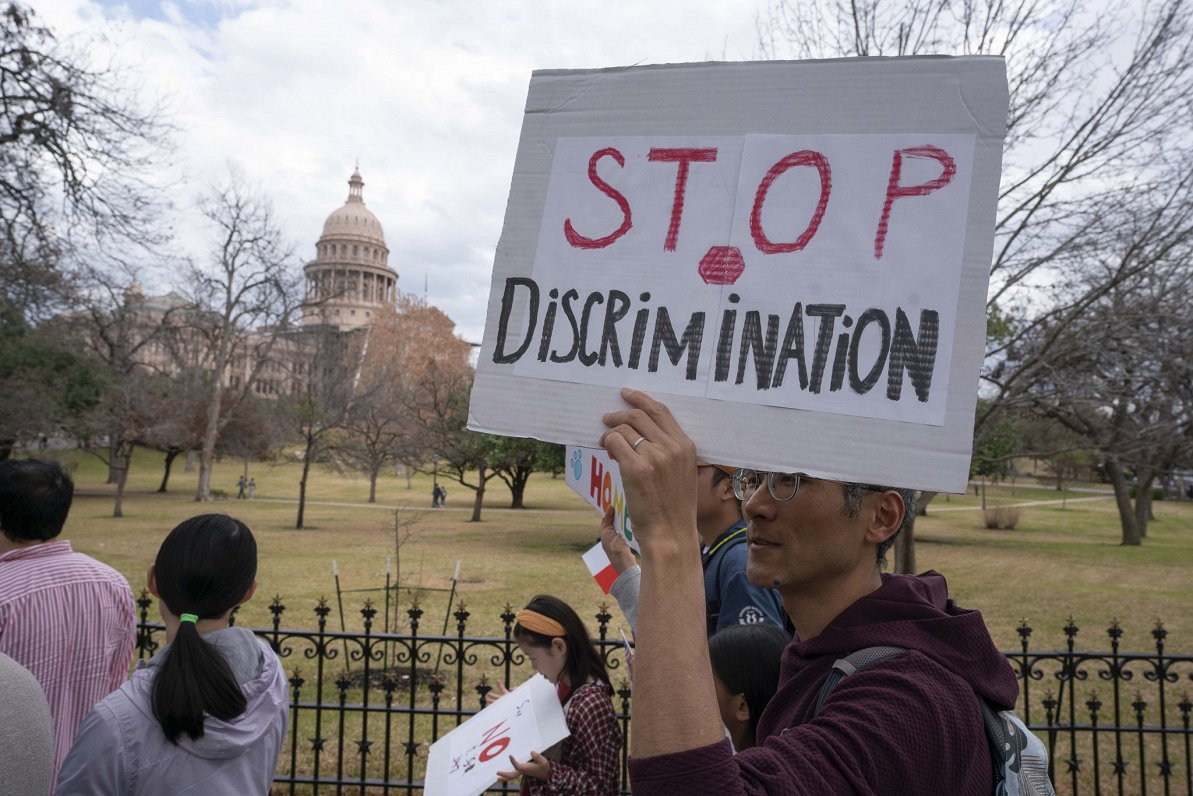 Protests pret Teksasas štatā plānoto īpašuma iegādes aizliegumu, 2023. gada 29. janvārī