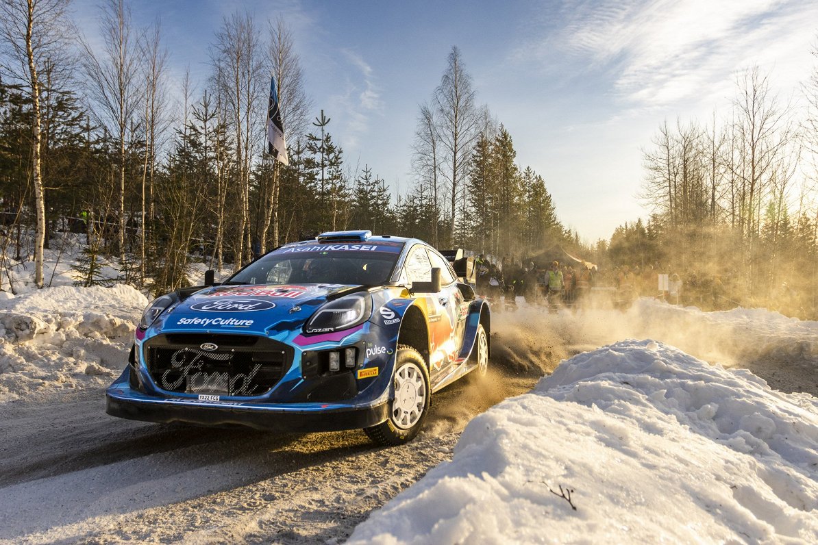 Ota Tanaka ekipāza 2023. gada Zviedrijas WRC posmā