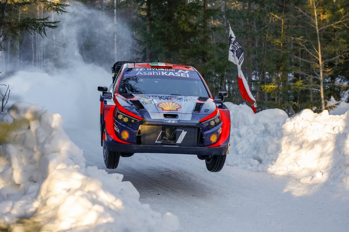 Kreiga Brīna ekipāza 2023. gada Zviedrijas WRC posmā