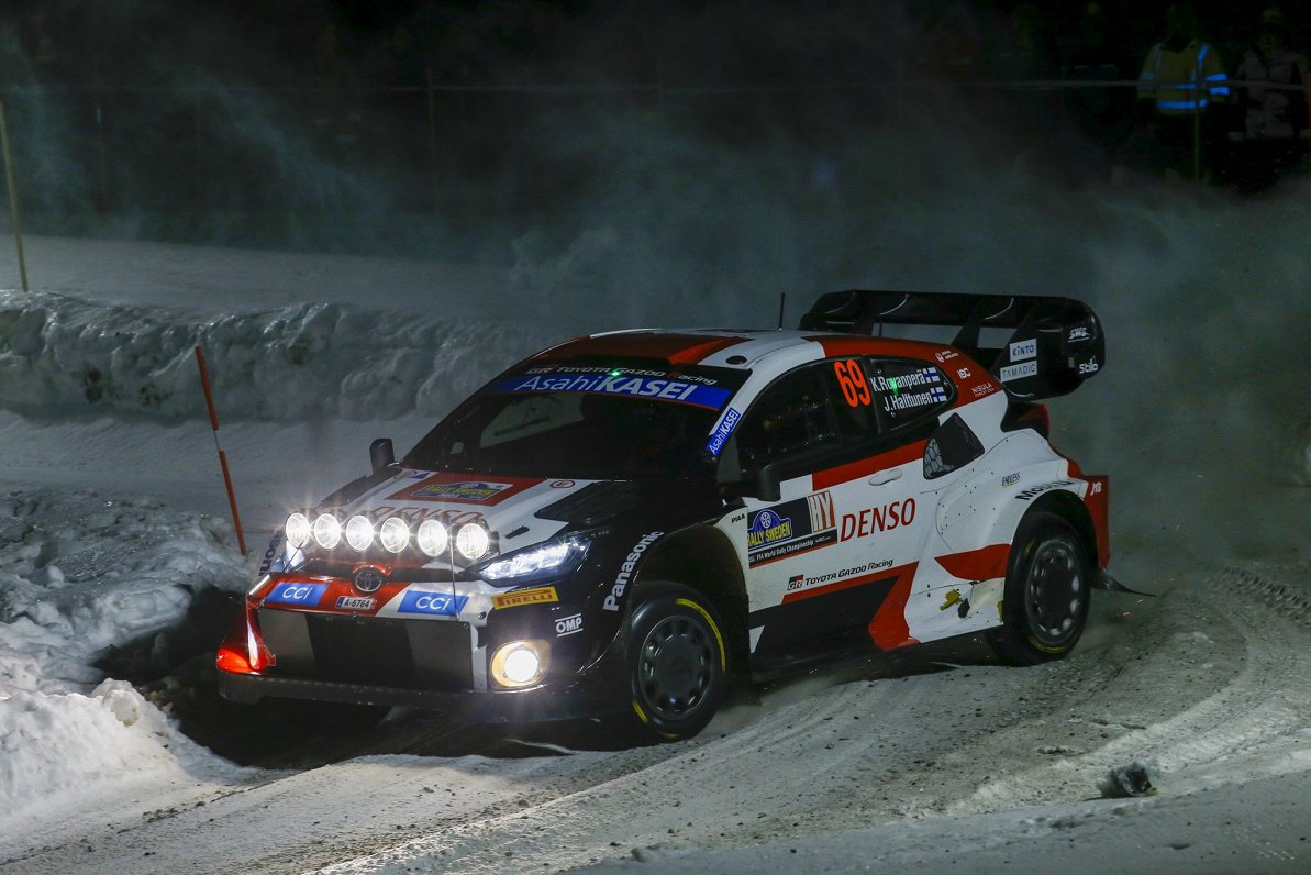 Kalles Rovanperas ekipāza 2023. gada Zviedrijas WRC posmā