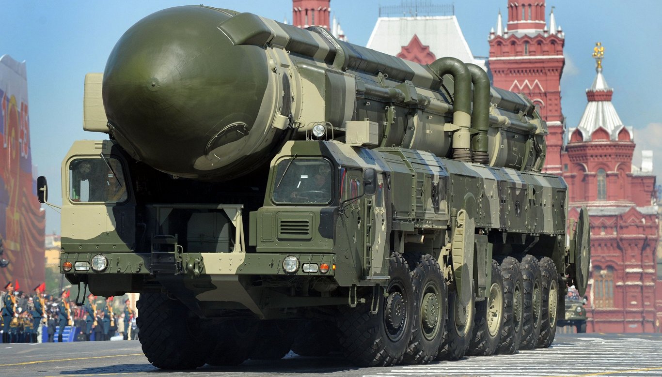 Krievijas starpkontinentālā ballistiskā raķete