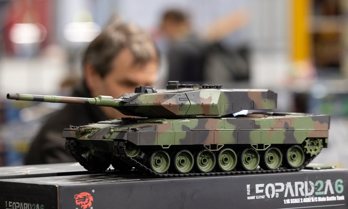 Vācijas tanka &quot;Leopard 2&quot; modelis