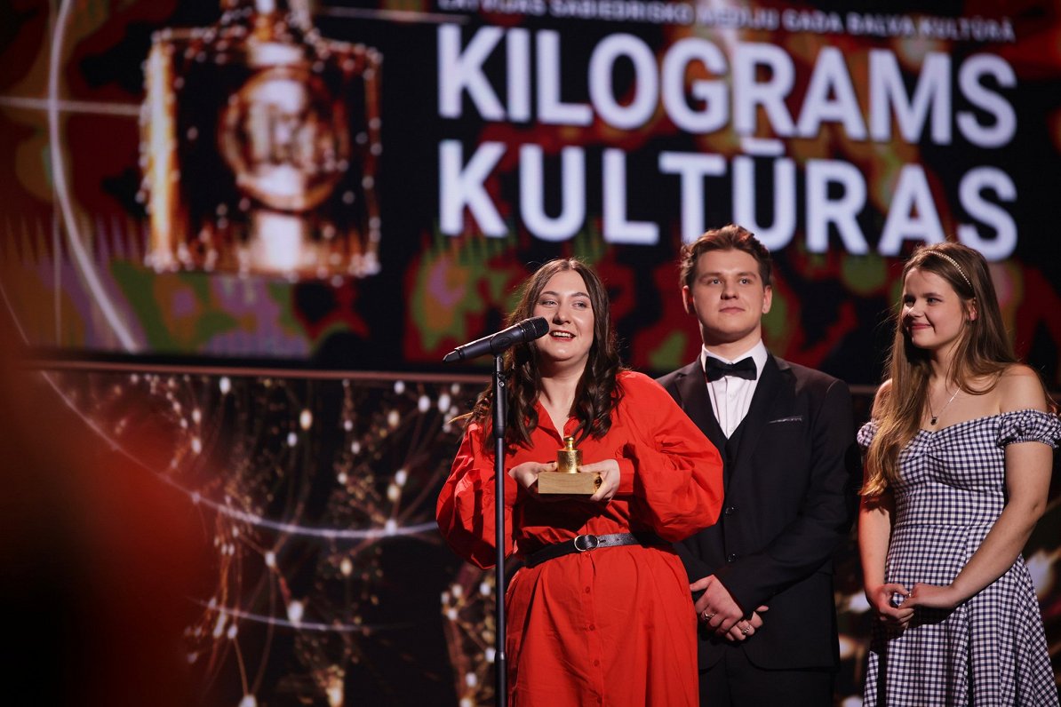 “Kilograms kultūras” balvu kategorijā “Starts” saņem Rīgas Doma kora skolas mūziklu nodaļas audzēkņi...
