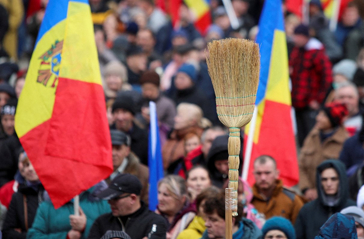Protesti Kišiņevā, Moldovā, 19.02.2023.