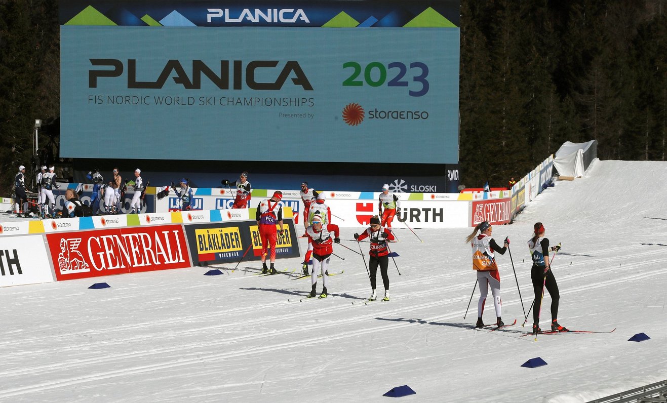 Distanču slēpotājas pasaules čempionātā