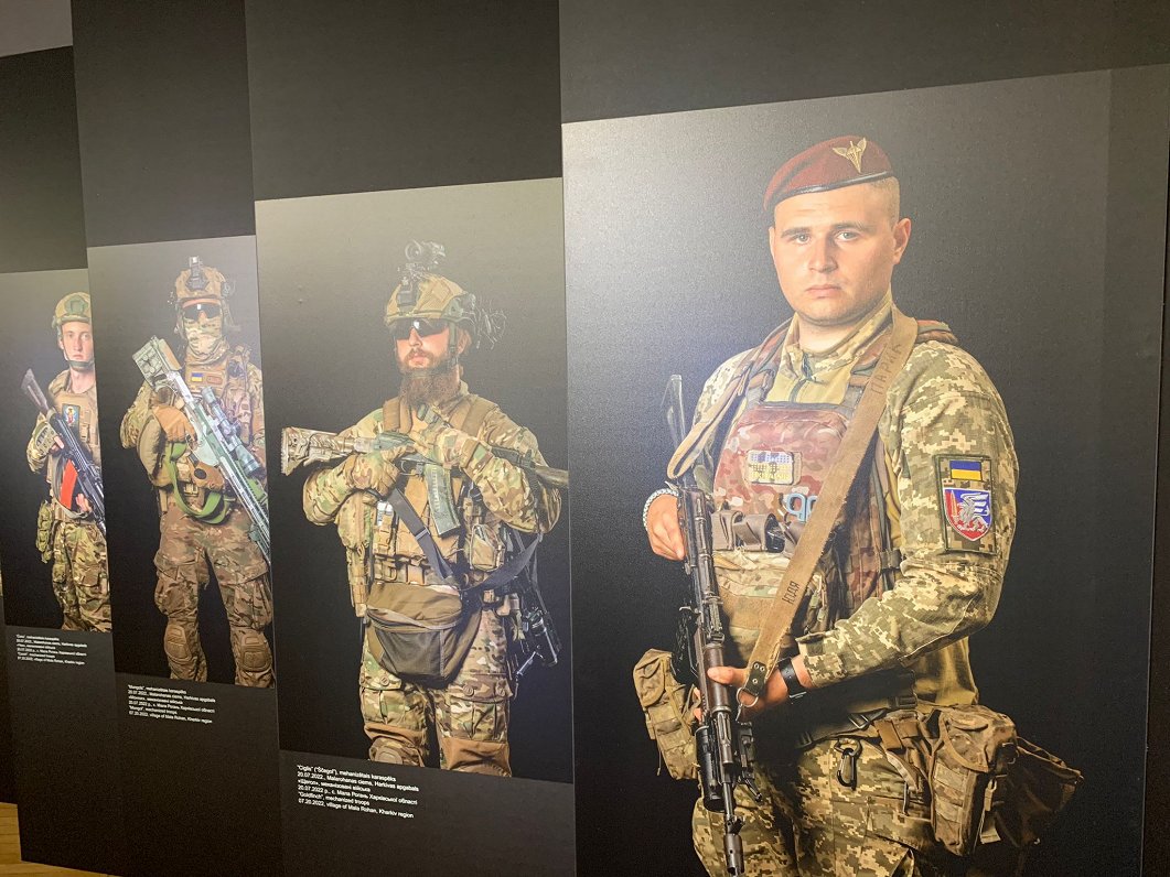 Izstāde “Cīņa par Ukrainu” Latvijas Kara muzejā