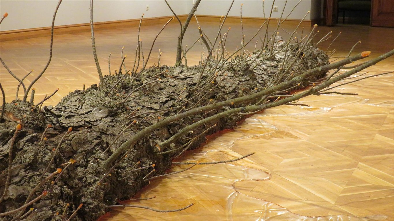 Инсталляция кубинца Умберто Диаса «Море слез» в Лиепайском музее