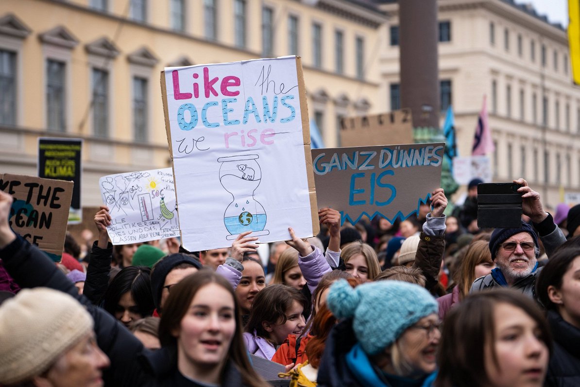 Klimata aktīvistu Minhenē, 03.03.2023.