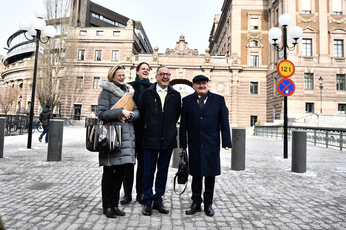 Ungārijas parlamenta delegācija Stokholmā