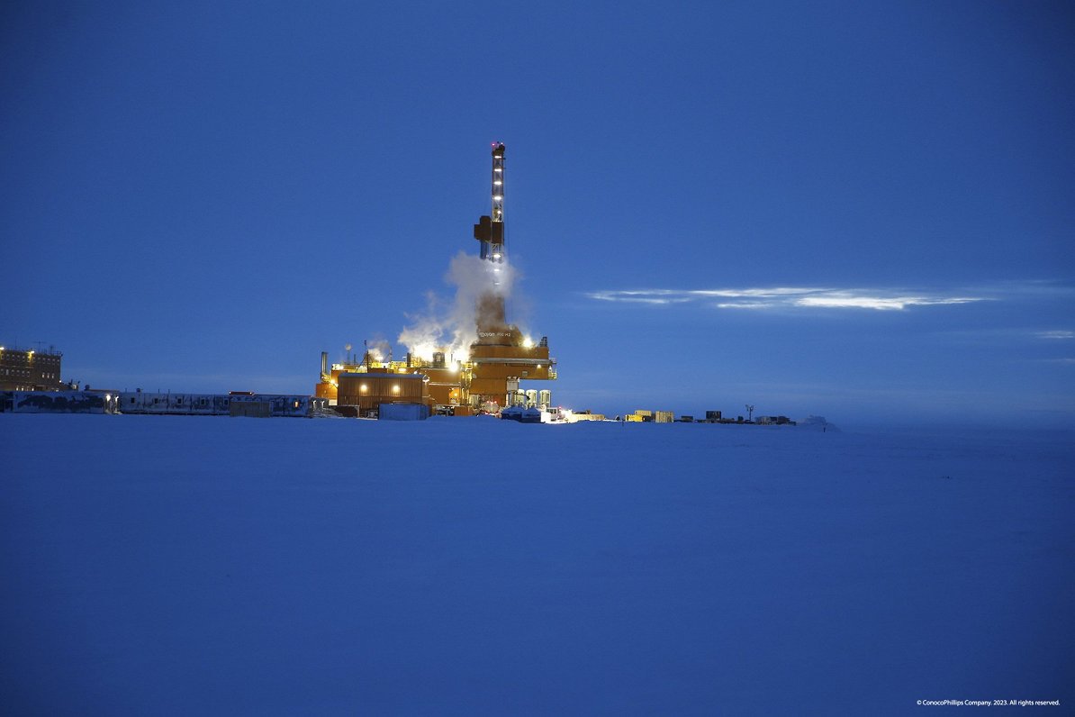 Naftas ieguves izpēte Aļaskā