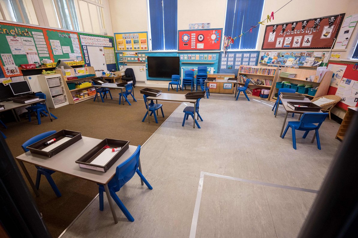 Bērnudārzs Anglijas ziemeļos, 2020.gada maijs