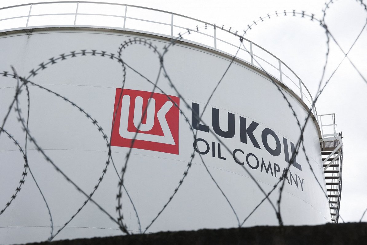 Krievijas uzņēmuma &quot;Lukoil&quot; naftas bāze
