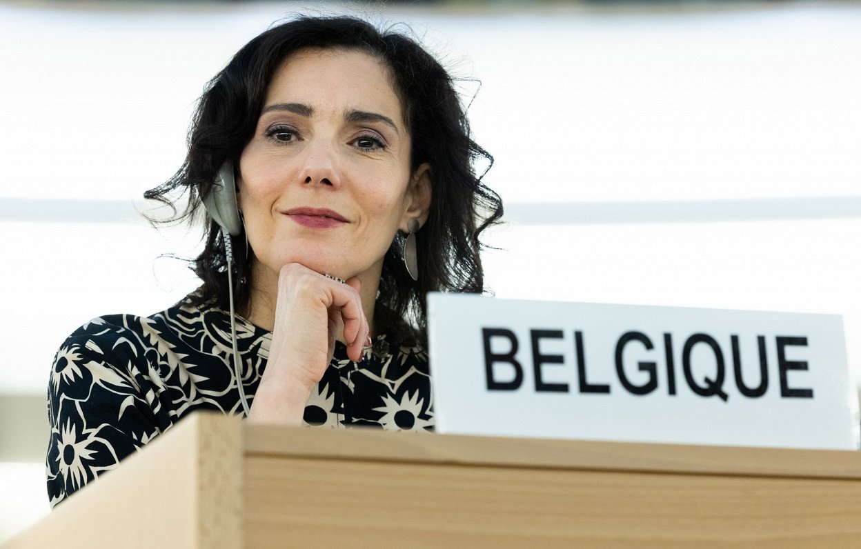 Beļģijas ārlietu ministre Hadža Labiba