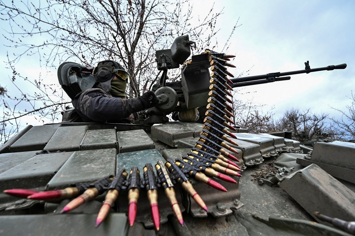 Ukrainas armijas vienība mācībās Zaporižjas apgabalā