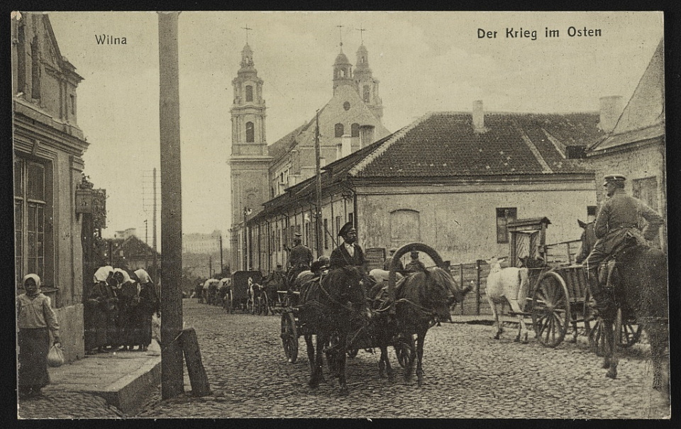 Vilnius. Wilno. Вильнюс. (1916.)