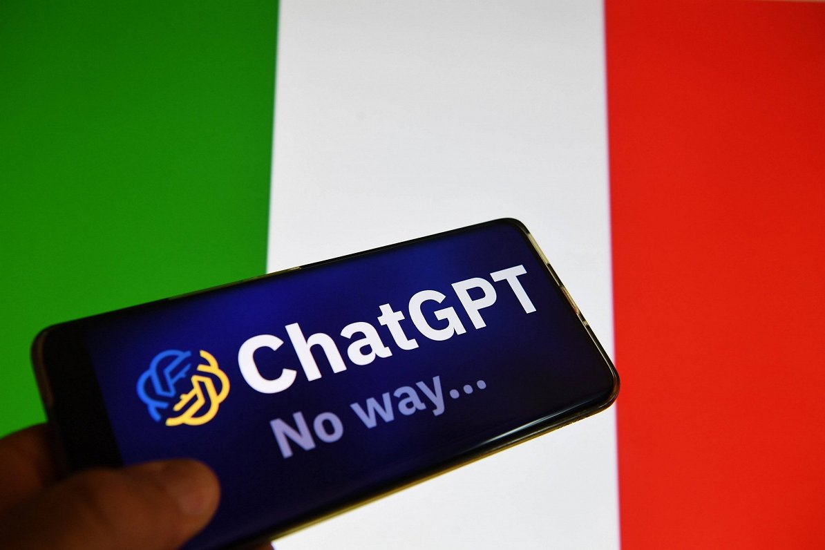 Itālija nolēmusi bloķēt &quot;ChatGPT&quot; programmu