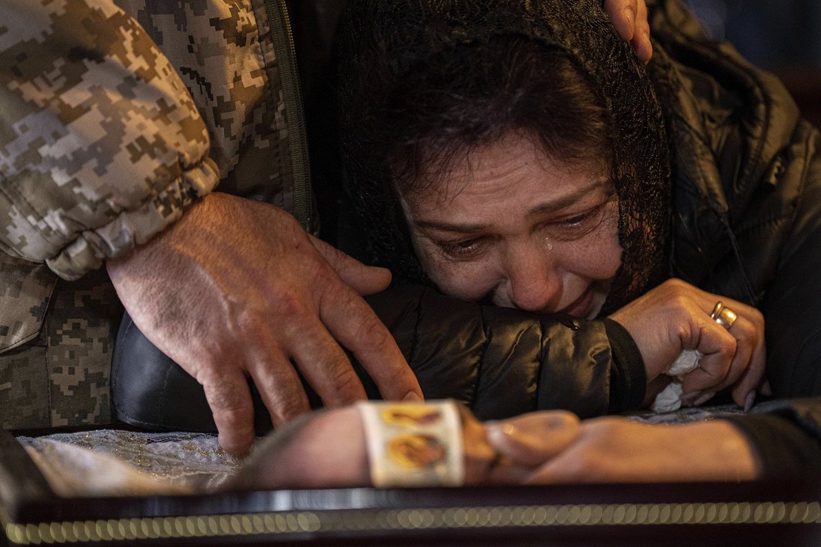 Мать солдата. Украина, Киев, 27.03.2023.