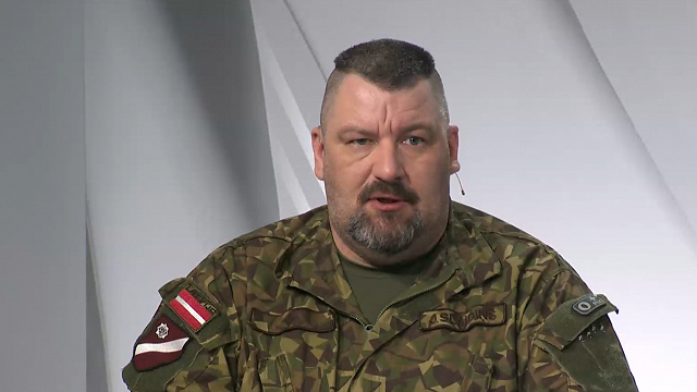 NBS virsnieks Slaidiņš: Pirms ukraiņu uzbrukuma būs daudz viltus informācijas par operāciju