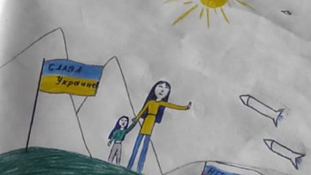 Krievijā piespriež cietumsodu tēvam, kura meita uzzīmējusi pretkara zīmējumu