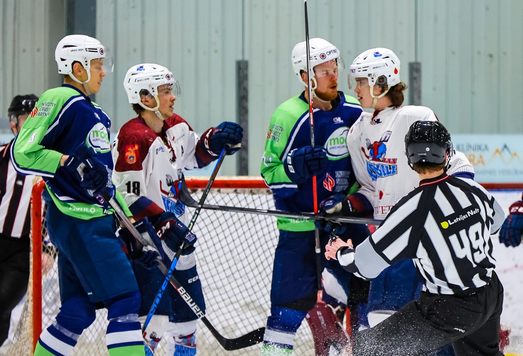 «Zemgale/LLU» gjenvinner ledelsen i finalen i latvisk hockeymesterskap / artikkel