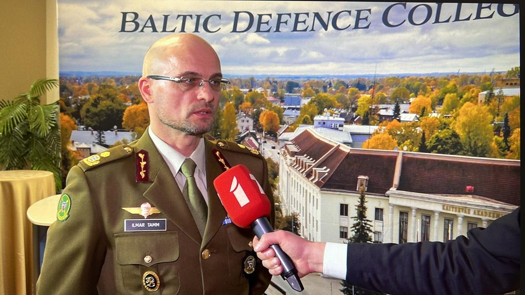 Baltijas aizsardzības koledžas vadītājs Igaunijas bruņoto spēku brigādes ģenerālis Ilmars Tamms
