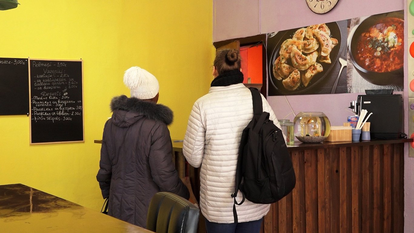 Ukraiņu kafejnīca Alūksnē