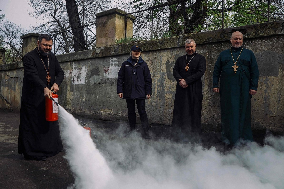 Учения священников. Украина, Одесса. 12.04.2023