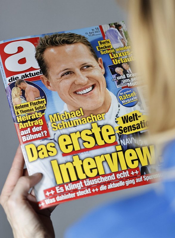 Vācijas žurnāls &quot;Die Aktuelle&quot; publicējis mākslīgā intelekta sacerētu interviju ar Mihaelu...