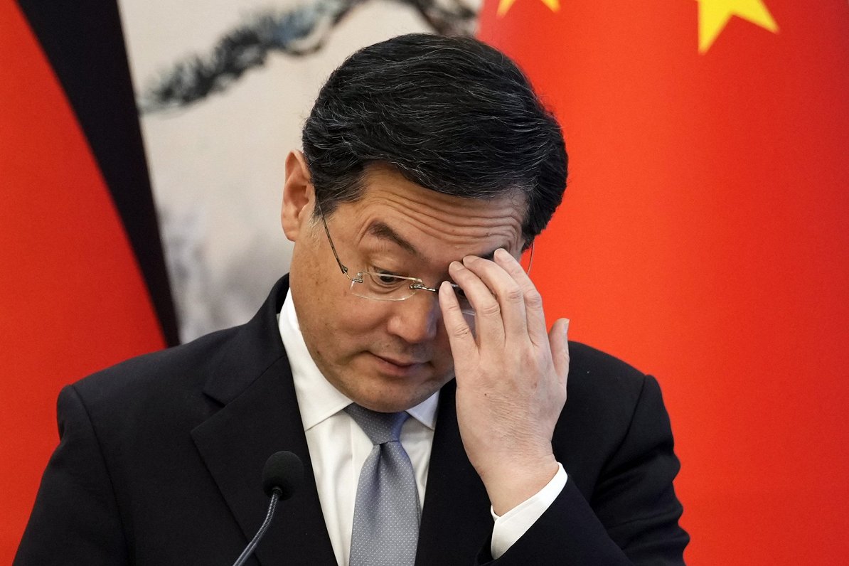 Cjiņs Gans ir zaudējis Ķīnas ārlietu ministra amatu