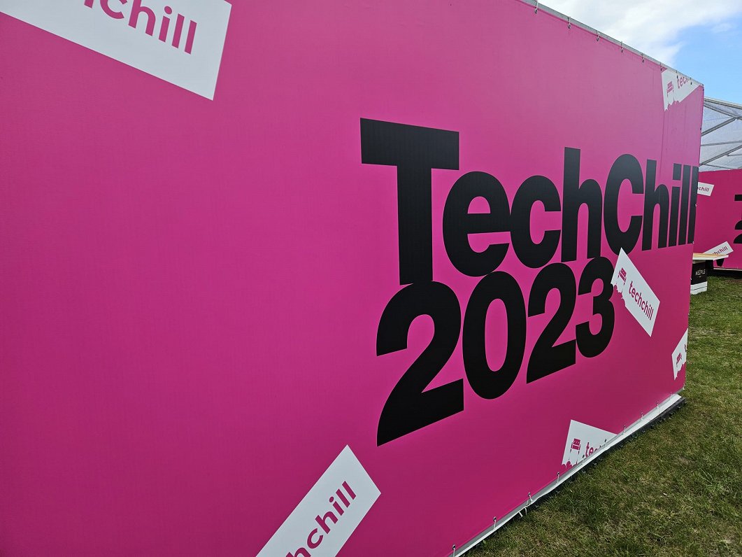 Tehnoloģiju nozares pasākums &quot;Techchill 2023&quot; Hanzas peronā