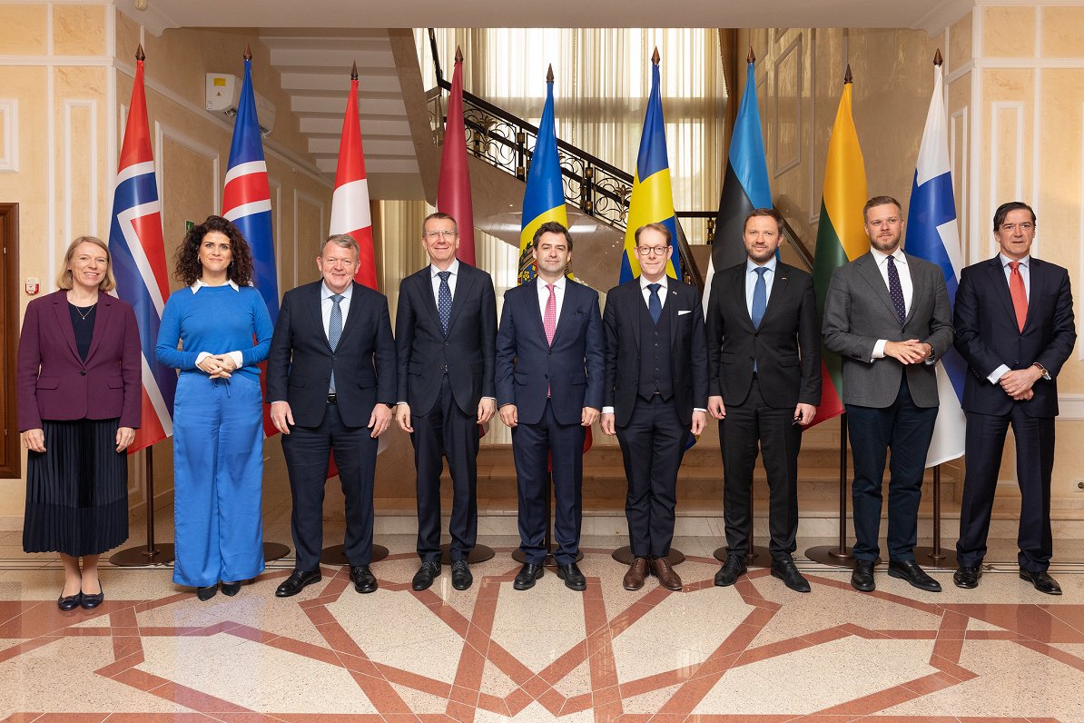 Baltijas valstu un Ziemeļvalstu ārlietu ministri Moldovas galvaspilsētā Kišiņevā