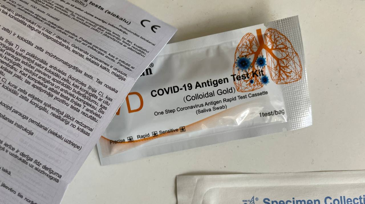 Covid-19 antigena tests