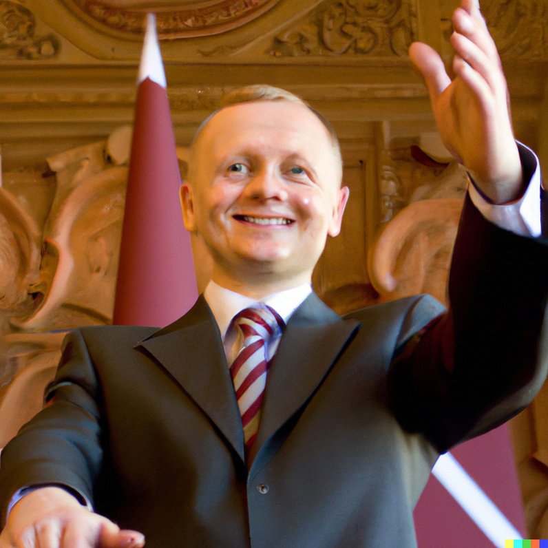 Будущий президент Латвии, по версии искусственного интеллекта