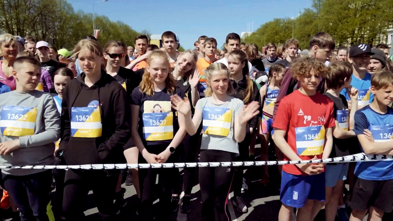 Rīgas maratona jaunā skrējēju paaudze