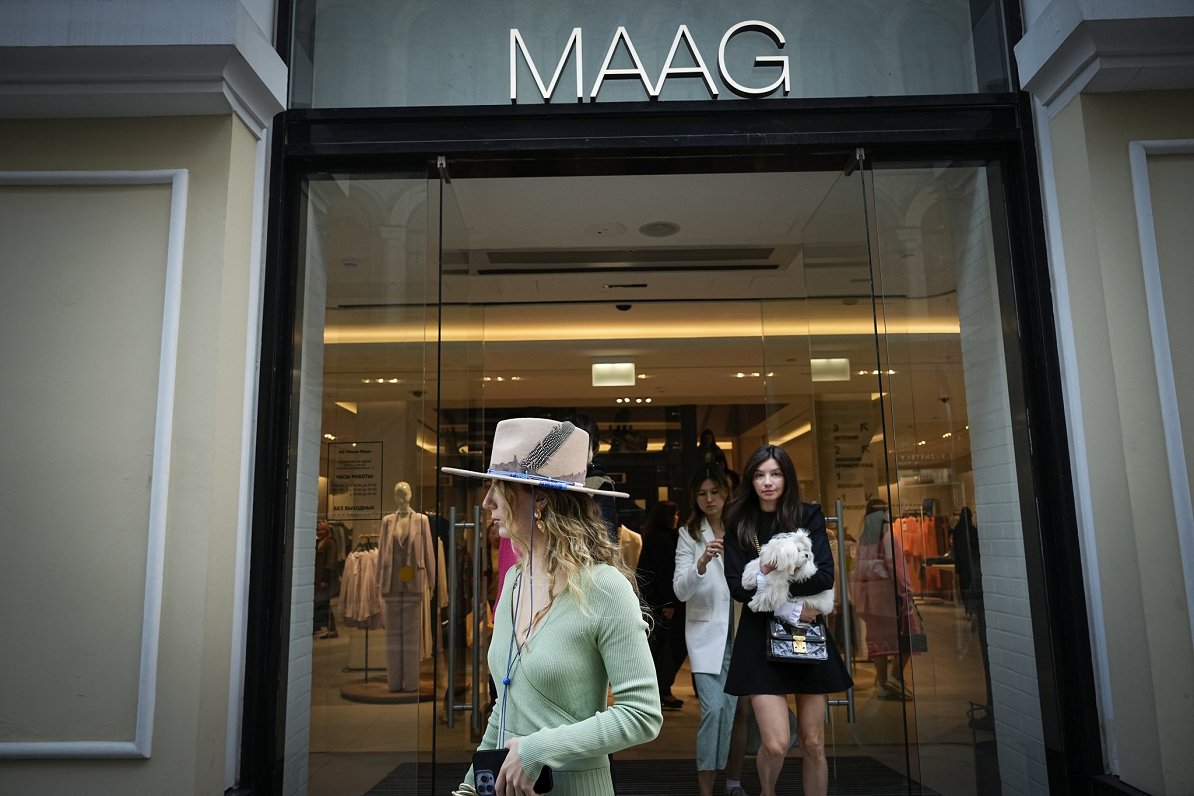 &quot;Zara&quot; apģērbu veikals Maskavā tagad ir pārsaukts par &quot;Maag&quot;
