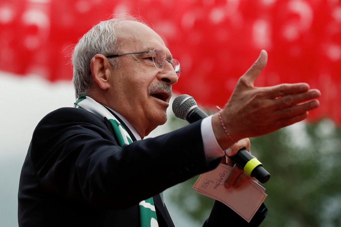 Turcijas prezidenta amata kandidāts Kemals Kiličdaroglu