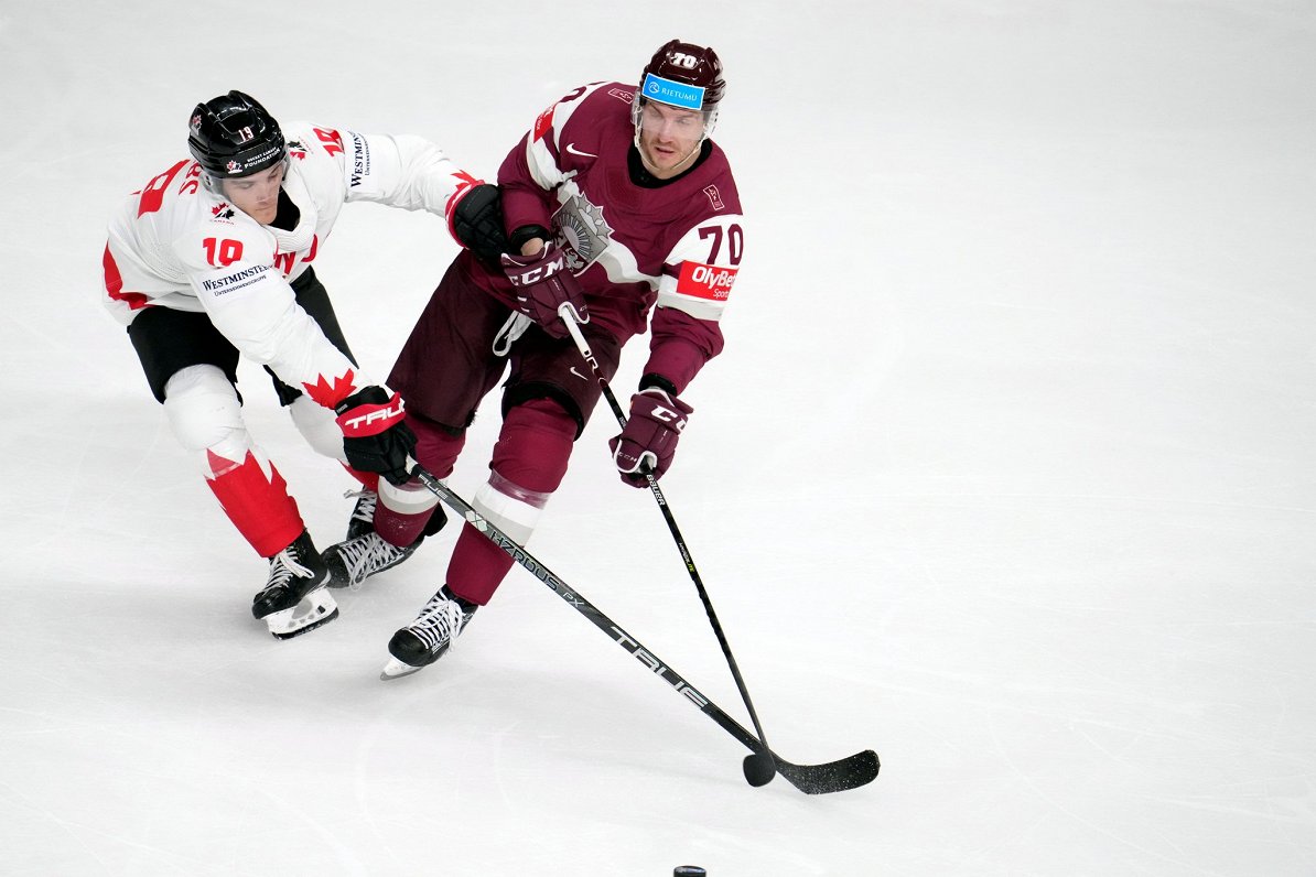 Kanāda pārspēj Latviju hokeja pasaules atklāšanā / Eseja
