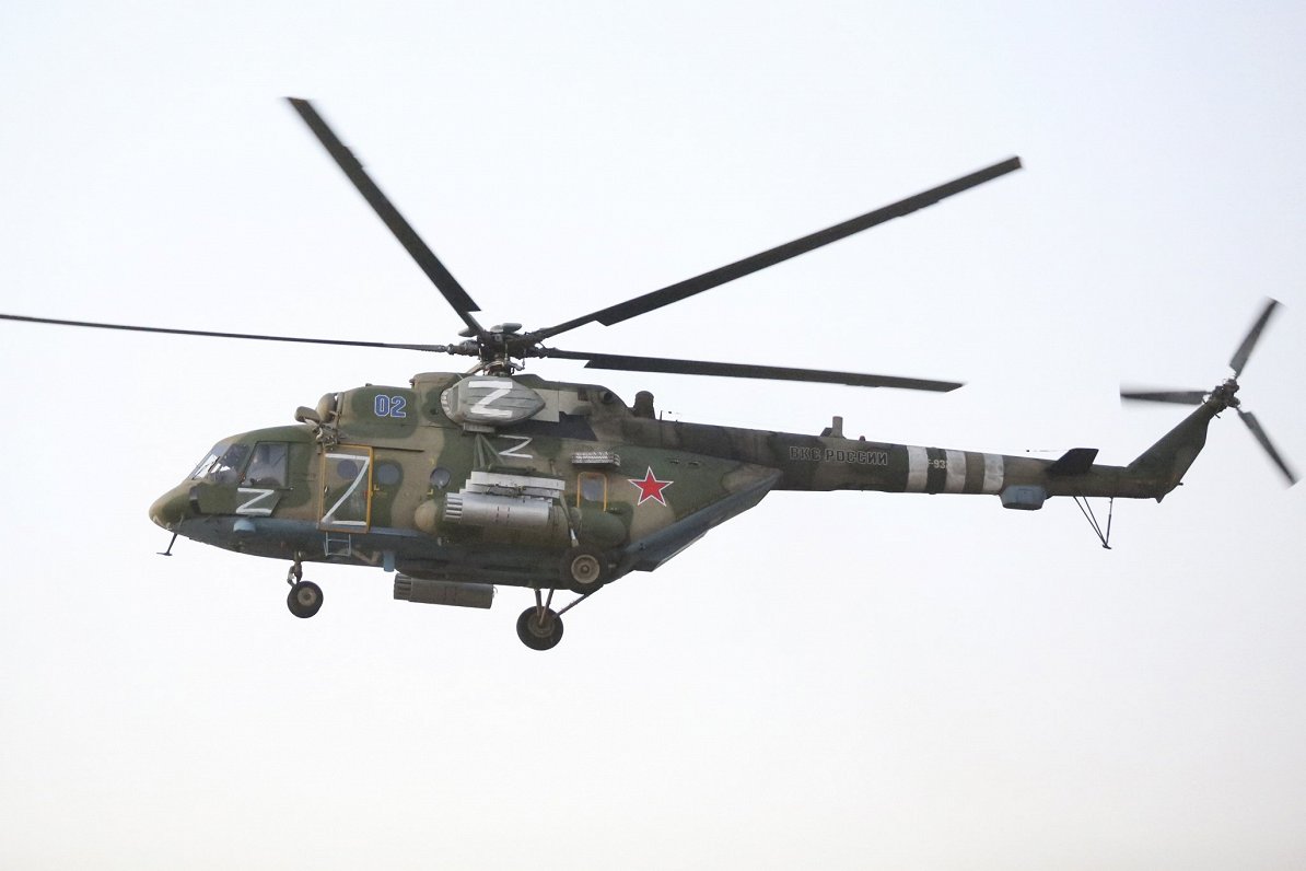 Krievijas kara aviācijas helikopters &quot;Mi-8&quot;
