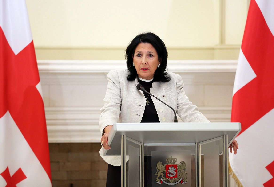 Gruzijas prezidente Salome Zurabišvili