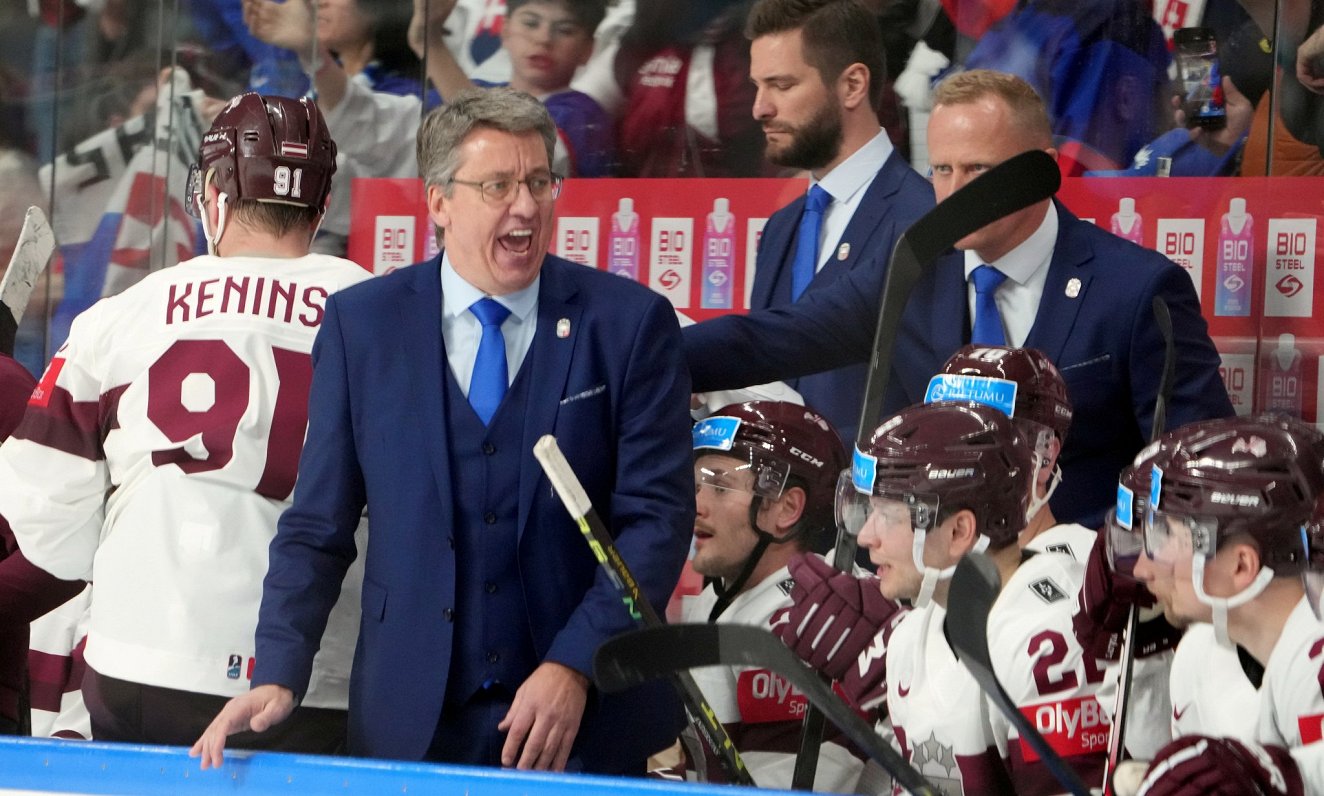 Pirmdien Latviju gaida liela hokeja pārbaude pret Čehiju / Raksts