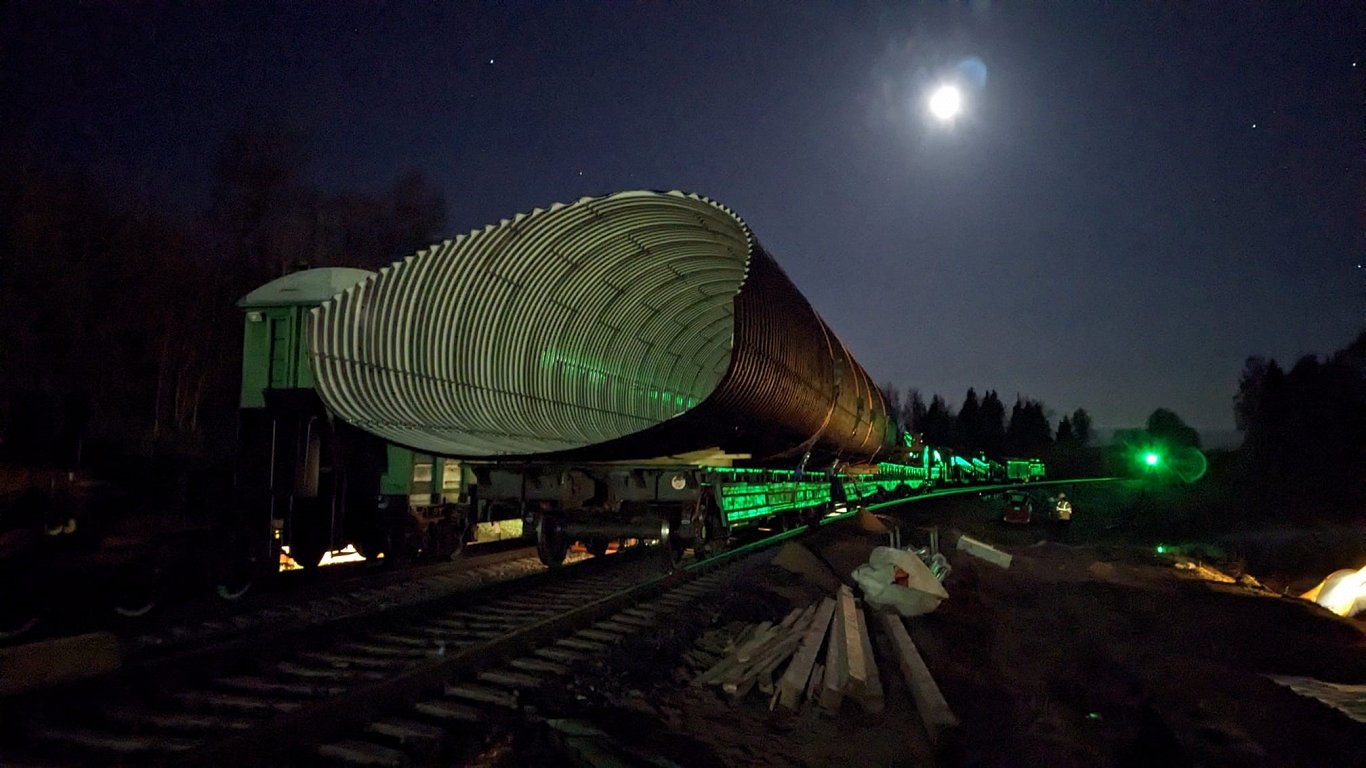 Tuneļa izbūve pie Latvijas-Baltkrievijas robežas