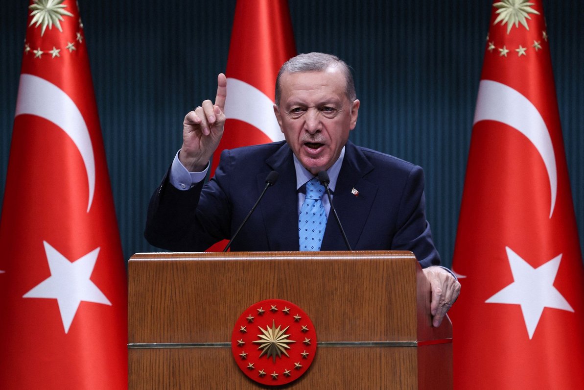 Turcijas prezidents Redžeps Tajips Erdogans
