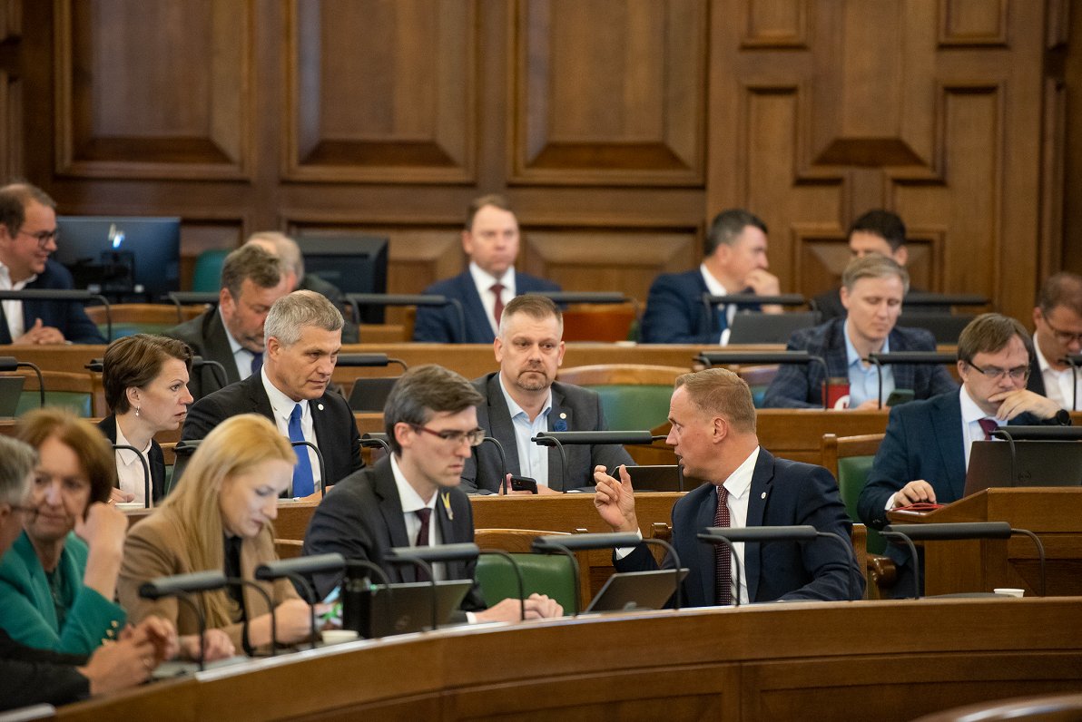 Saeima session May 18, 2023