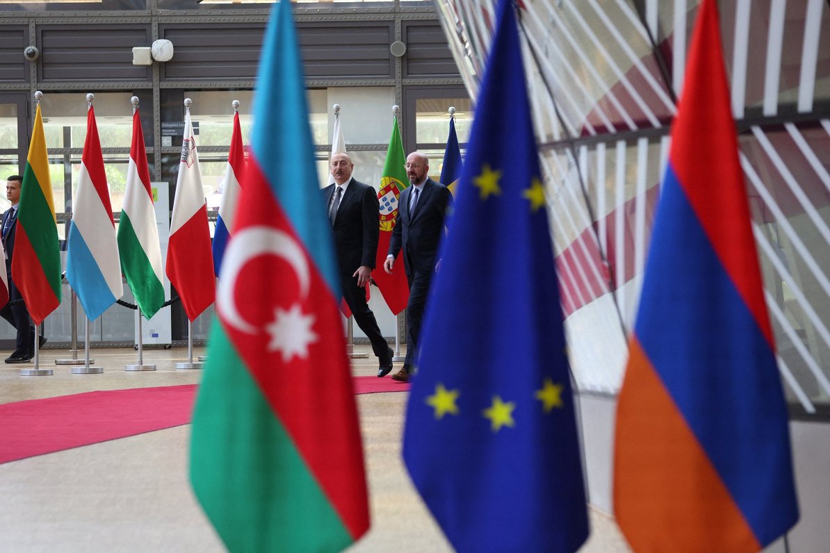 Azerbaidžānas un Armēnijas pārstāvju tikšanās Briselē