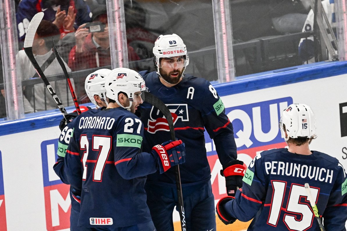 Det amerikanske hockeylaget slår Frankrike med et fantastisk resultat.  Høydepunkter / Artikkel