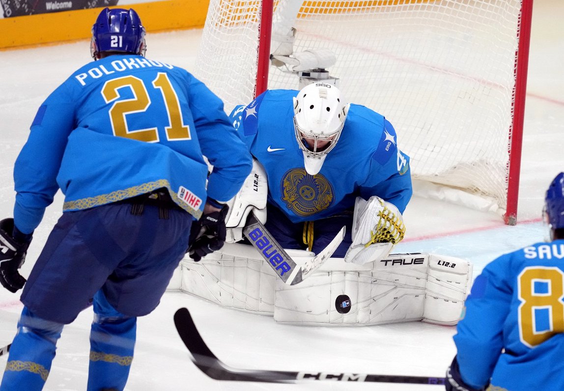 Kazahstānas izlase pasaules hokeja čempionāta spēlē