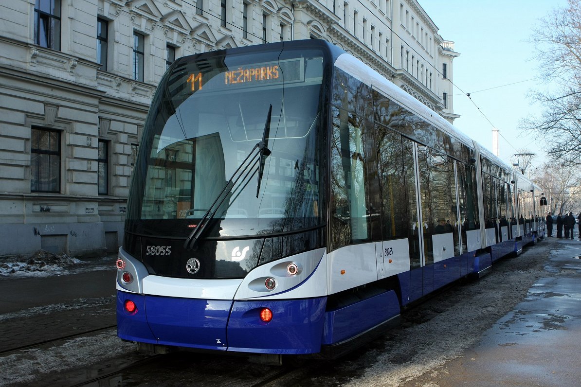 11. maršruta tramvajs Rīgā