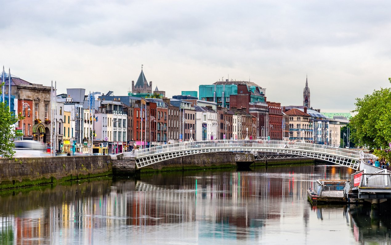 Īrijas galvaspilsēta Dublina.